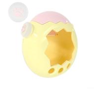 Custodia protettiva per Tamagotchi Paradise, cover rigida in policarbonato trasparente con copritasti, resistente alle cadute e ai graffi, design colorato, 10 x 10 x 5 cm (giallo)