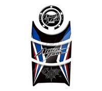 Custodia Protettiva Per Tappo Serbatoio Moto 3D Per CRF1000L Africa Twin 2016-2019(BLU)