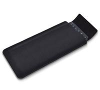 Custodia protettiva per tastiera Logitech K380 & Logitech Pebble 2 & Pebble Keys 2 K380s Bluetooth Keyboard, Logitech K380 custodia da viaggio in pelle PU, nero