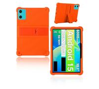 Custodia protettiva per TECLAST P30 let 10.1 pollici 2025 più recente, yystao bambini custodia morbida in silicone compatibile con TECLAST P30, supporto regolabile (arancione)