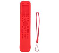 Custodia protettiva per telecomando Custodia protettiva in silicone Accessori per televisione con cinghia da polso per RMF TX520P TX520E Premium Durevole Morbida pelle amichevole (Insieme rosso)