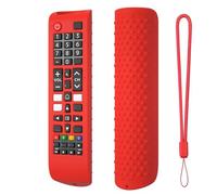 Custodia Protettiva per Telecomando per Samsung Smart TV, Copertura Protettiva Antiurto in Silicone per BN59-01315A BN59-01315B BN59-01315E BN59-01315L telecomando (Rosso)