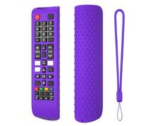 Custodia Protettiva per Telecomando per Samsung Smart TV, Copertura Protettiva Antiurto in Silicone per BN59-01315A BN59-01315B BN59-01315E BN59-01315L telecomando (Viola scuro)