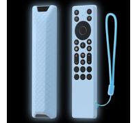 Custodia protettiva per telecomando TCL RC923A/RC813A custodia in silicone per controller TV (blu luminoso)