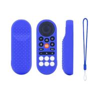 Custodia protettiva per telecomando VIZIO XRT281, in silicone, antiurto, con impugnatura antiscivolo e cinturino da polso (blu)