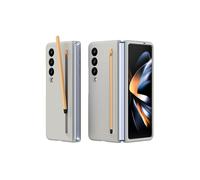Custodia Protettiva Per Telefono Compatibile Con Samsung Galaxy Z Fold4 Skin-Smooth Dragon Splash Pen (Grigio Chiaro): Per Samsung Galaxy Z Fold4
