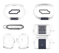 Custodia protettiva per TPU per Bose per quietcomfort Earbuds II Cover antiurto trasparente rigida per ultra 2023 2a generazione 2025 resistente ai graffi 5,3 x 8,3 cm (trasparente)