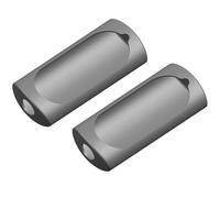 Custodia protettiva per trasmettitore manuale Hörmann HS4-868-BS, HS2-868-BS, 2 pezzi, colore: Nero