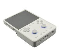 Custodia protettiva per TRIMUI BRICK Pro, custodia protettiva in TPU stampata 3D antiurto custodia protettiva per console di gioco portatile BRICK Pro, bianca