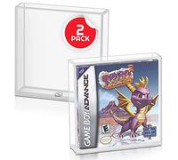 Custodia protettiva per videogiochi in acrilico compatibile con Nintendo Game Boy e Game Boy Advance, custodia in acrilico GBA, protezioni per scatola Gameboy da 4 mm (confezione da 2)