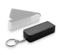 Custodia protettiva portachiavi per Ledger Nano X | Guscio in plastica resistente, protegge da urti e umidità, si attacca al portachiavi o alla borsa