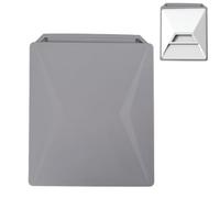 Custodia protettiva, portatile, impermeabile, protezione parabola satellitare, per esterni, viaggi, viaggi su strada, avventura, viaggi zaino in spalla, camper, auto, uomini e donne, grigio