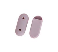 Custodia protettiva portatile in silicone per PLAUD NotePin Ai, custodia protettiva antiurto antipolvere leggera, registratore vocale NotePin Ai protezione completa Soft Shell (viola)