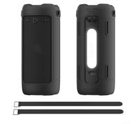 Custodia protettiva portatile per JBL Grip Outdoor | Silicone ammortizzante, resistente agli urti, vestibilità sicura, colore nero, facile da trasportare