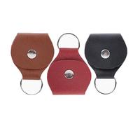 Custodia protettiva portatile per plettro per chitarra, custodia protettiva per chitarra, contenitore per esercitazioni, custodia in pelle PU