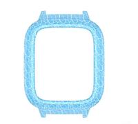 Custodia protettiva realizzata in materiale PC per smartwatch Cosmo JrTrack 5 che assorbe gli urti e si adatta saldamente al dispositivo (blu)