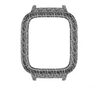 Custodia protettiva realizzata in materiale PC per smartwatch Cosmo JrTrack 5 che assorbe gli urti e si adatta saldamente al dispositivo (nero)