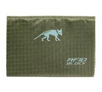 Tasmanian Tiger Porta carte TT certificato TÜV RFID B - Portafoglio sicuro NFC, oliva, 9,5 x 6 cm