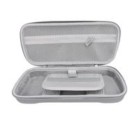 Custodia Protettiva Rigida Compatta, Borsa da Viaggio Rigida Portatile con Tasche, per Rog Ally X 2024 RC72LA, per Rog Ally 2023 RC71L, per Claw A1M e Altri Accessori (GREY)