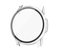 Custodia protettiva rigida con 3 pellicole protettive per lo schermo, cornice per smartwatch, pellicola in vetro, accessorio proteggi schermo in vetro regolabile, custodia protettiva paraurti
