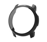Custodia protettiva rigida con 3 pellicole protettive per lo schermo, cornice per smartwatch, pellicola in vetro, accessorio proteggi schermo in vetro regolabile, custodia protettiva paraurti