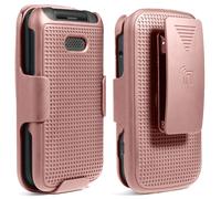 Custodia Protettiva Rigida Con Clip Per Cintura Per Alcatel Smartflip, Go Flip 3