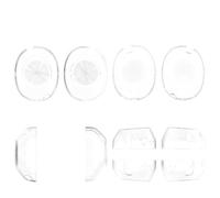 Custodia protettiva rigida in TPU trasparente e semplice, custodia protettiva rigida minimalista cuffie wireless per Sony WH-1000XM6 Ear, per protezione (Trasparente)