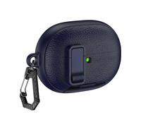 Custodia Protettiva Rigida per Auricolari Huawei FreeBuds Pro 5 con Supporto per Smartphone e Blocco, Custodia Anti-Graffio con Motivo Litchi, Cover Protettivo per Auricolari