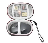 Custodia protettiva rigida per Logitech M510 M590 M330 M720 M750 M650 G304 G305, mouse senza fili antiurto Scatola di immagazzinaggio Borsa da viaggio compatta, solo custodia (nero)