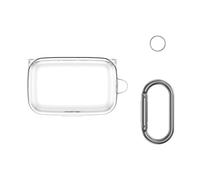 Custodia Protettiva Rigida per Sennheiser Momentum True Wireless 3/4 - Guscio in PC Antiurto con Moschettone, Cover Antigraffio e Antipolvere per Auricolari da Viaggio