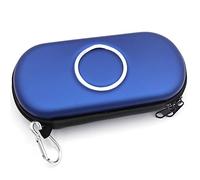 Custodia protettiva rigida per Sony PSP 1000 2000 3000 Game Console Pouch Storage EVA Portable Travel Organizer Bag Protector (blu)