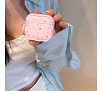 Custodia protettiva rosa oro a forma di stella 4, compatibile con 3, guscio per auricolari Apple Pro 2nd Gen, custodia senza fili Bluetooth 1st/2nd/3rd/4th/5th Gen Pro Apple AirPods 1/2,Apple AirPods 