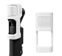 Custodia protettiva scorrevole per Insta360 Luna Ultra, copertura protettiva antigraffio per obiettivo cardanico con prese d'aria traspiranti per accessori fotocamera Luna Ultra (bianco)