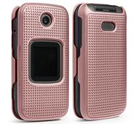 Custodia Protettiva Slim Con Texture A Griglia Per Alcatel Smartflip, Go Flip 3