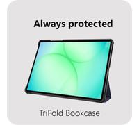 Custodia protettiva Slimline TriFold per Samsung Galaxy Tab A11+, blu