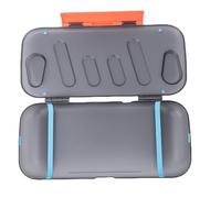 Custodia Protettiva Sottile da Viaggio per 2, Custodia Rigida per Console Opaca fumé con Blocco Porta di Ricarica, Protezione Eccezionale per Pendolari e Partecipanti Alla Fiera (ORANGE)