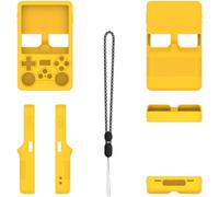Custodia protettiva specifica in silicone per R36S PLUS: lo spessore ottimizzato offre assorbimento senza interferire con le opzioni di trasporto (C66 giallo)