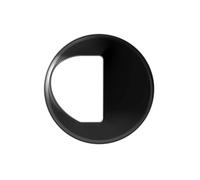 Custodia protettiva trasparente il supporto del joystick per Legion Go, custodia protettiva in PU morbido per la copertura del sedile destro del palmare (Nero)