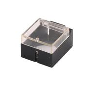 Custodia protettiva trasparente in plastica da 1/5 for interruttore a pulsante(1 pc S)