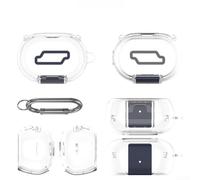 Custodia protettiva trasparente per Bose for quietcomfort Earbuds II per ultra for Slim Fit trasparente per TPU Shell antipolvere copertura della pelle per uso quotidiano 8,3 x 5,3 cm (trasparente)