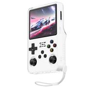 Custodia protettiva trasparente per console di gioco portatile R36S, custodia antiurto in TPU con protezione integrale