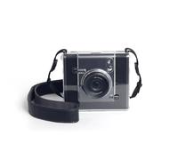 Custodia protettiva trasparente per Instax Wide EVO, custodia protettiva in policarbonato anti-urto portatile con cordino, Trasparente, Custodia protettiva trasparente per Instax Wide EVO