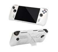 Custodia protettiva trasparente per ROG Ally palmare, antiurto con staffa, copertura protettiva a prova di sudore per ASUS ROG Ally accessori da gioco (bianco)