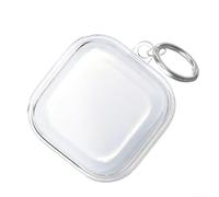 Custodia protettiva trasparente per Samsung Buds 4/4 Pro, moschettone integrato per una portabilità sicura, resistente ai graffi, anti-ingiallimento, antiurto, impermeabile