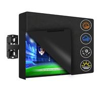 Custodia Protettiva TV, Protettore per Schermo TV 52-55 Pollici, Tessuto Oxford 600D con Rivestimento in PU, Impermeabile, Antipolvere e Resistente alle Intemperie, Compatibile per Supporti Standard