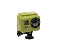 Custodia protettiva xsories verde in silicone per camera gopro eroe e hero2
