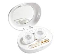 Custodia Pulitore Contatti Coperchio Magnetico Portatile Ricaricabile | Kit Custodia Per Ammollo E Pulizia A Contatto Per Casa, Ufficio, Viaggi, Campeggio, Spiaggia, Quotidiano, O