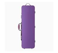 Custodia Quadrata Per Violino In Fibra Di Carbonio Resistente All'usura Antigraffio Ultraleggera E Portatile 1,6 Kg(Purple)