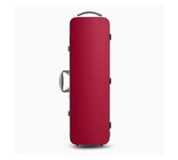 Custodia Quadrata Per Violino In Fibra Di Carbonio Resistente All'usura Antigraffio Ultraleggera E Portatile 1,6 Kg(Red)