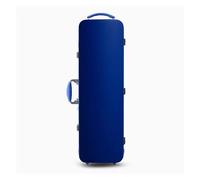 Custodia Quadrata Per Violino In Fibra Di Carbonio Resistente All'usura Antigraffio Ultraleggera E Portatile 1,6 Kg(Blue)